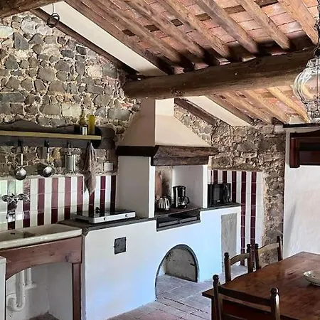 Podere Il Giardino - Casa In Casale Tipico Toscano, Con Parco E Piscina - Lucca Apartment Loppeglia