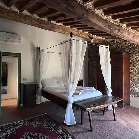 Podere Il Giardino - Casa In Casale Tipico Toscano, Con Parco E Piscina - Lucca Loppeglia