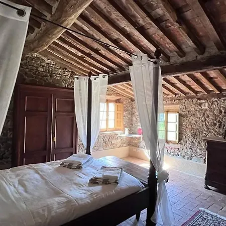 Podere Il Giardino - Casa In Casale Tipico Toscano, Con Parco E Piscina - Lucca Apartment *
